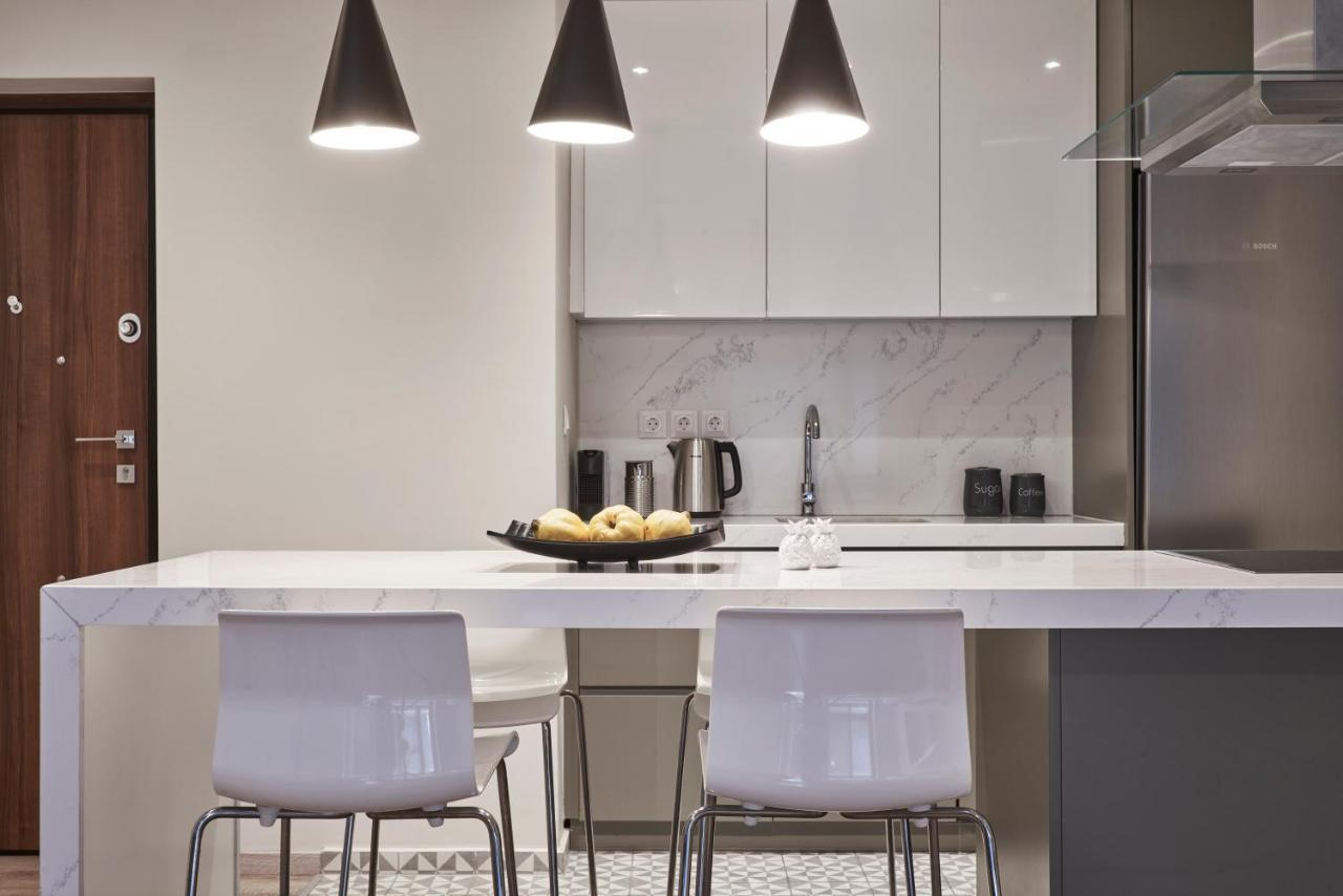 אתונה Charitos Iχ, Chic N Modern 2Bd Apt מראה חיצוני תמונה