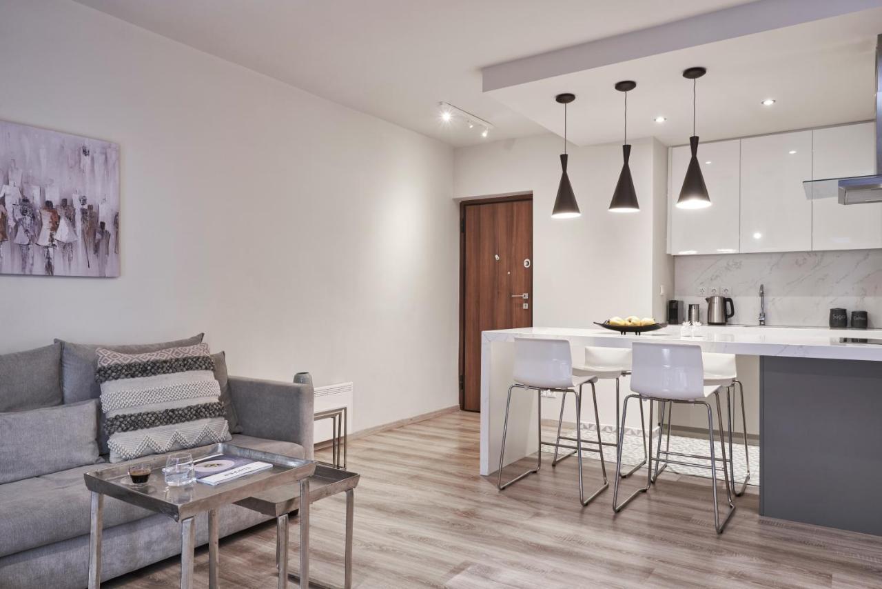 אתונה Charitos Iχ, Chic N Modern 2Bd Apt מראה חיצוני תמונה